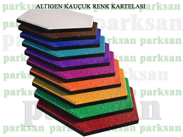 09. EPDM YÜZEYLİ KAUÇUK KARO ALTIGEN RENK KARTELASI