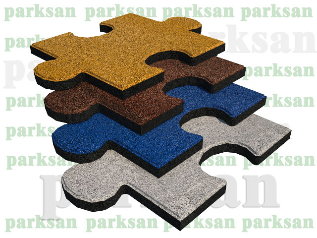 05. KAUÇUK KARO ZEMİN PUZZLE ÖZEL RENK KARTELASI