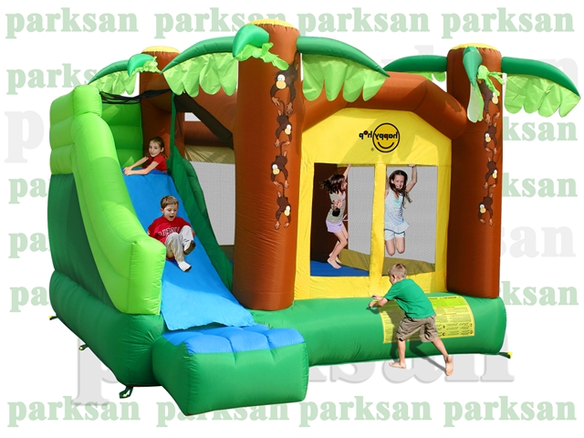 1121- Şişme Oyun Parkı (Maymun Kaydıraklı Macera Evi)